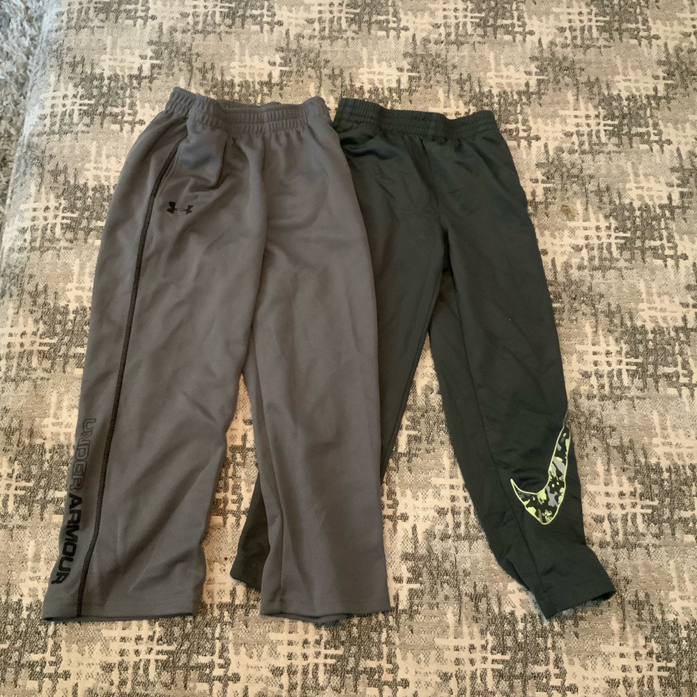 5t comfy pants boys nike and under armour